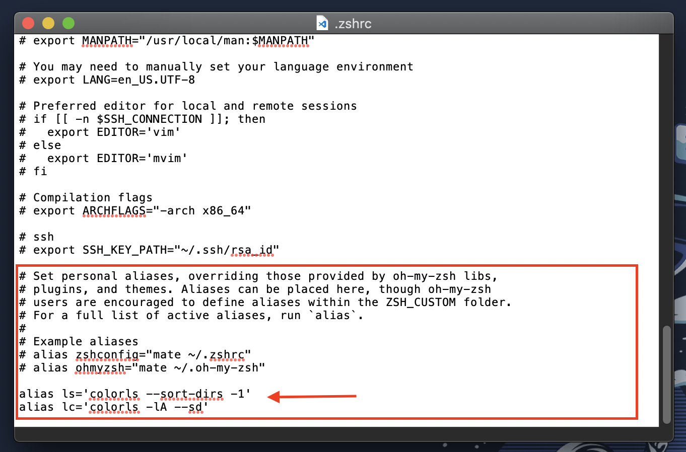Improving the look of your MacOS Terminal